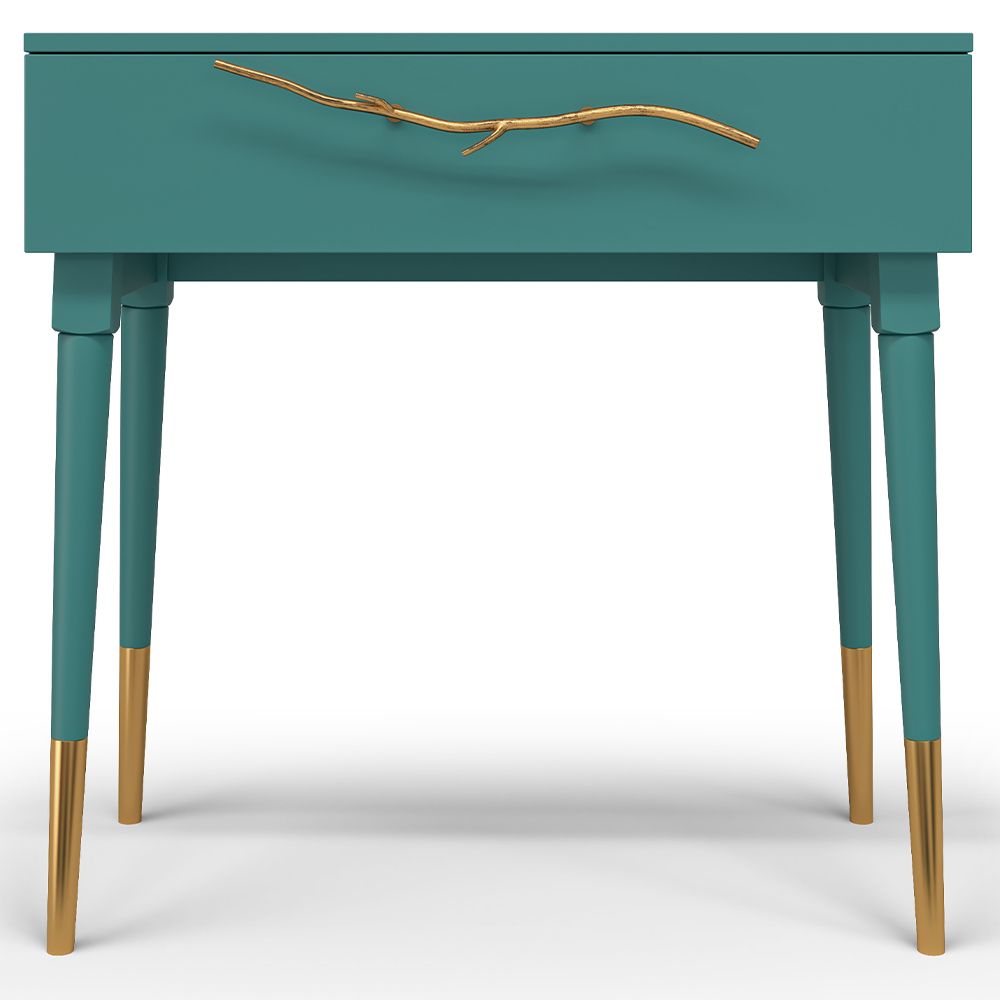 Консоль Арт Колор matte Стайл Голд Пастельно-синий матовый