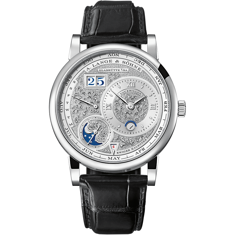 A. Lange &amp; Sohne Lange 1 Tourbillon Perpetual Calendar Handwerkskunst in 950 Platinum