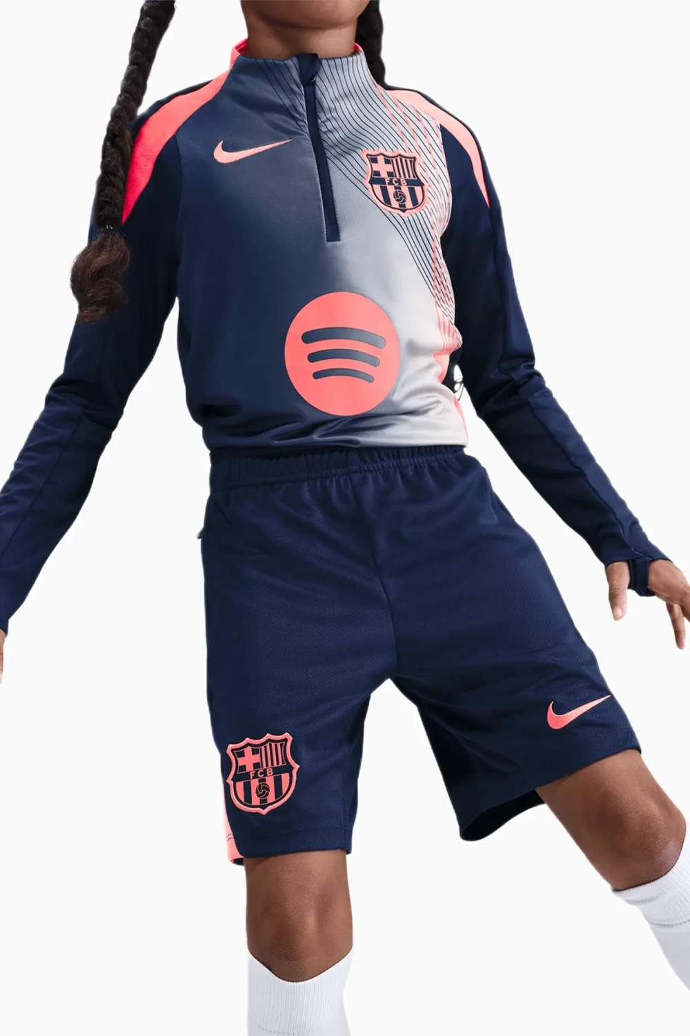 Шорты Nike FC Barcelona 25/26 Strike Junior - темно-синий