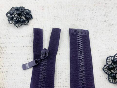 Молнии трактор АРТА-Ф 2076, Т6, L 70 см, баклажановый