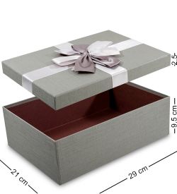 Packing Symphony WF-18/3-B Коробка «Прямоугольник» цв.серый