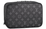 LOUIS VUITTON Toiletry Pouch Monogram Eclipse Gm Black/Grey