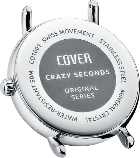 Женские часы Cover CO1001.03 Crazy Seconds, красный ремешок