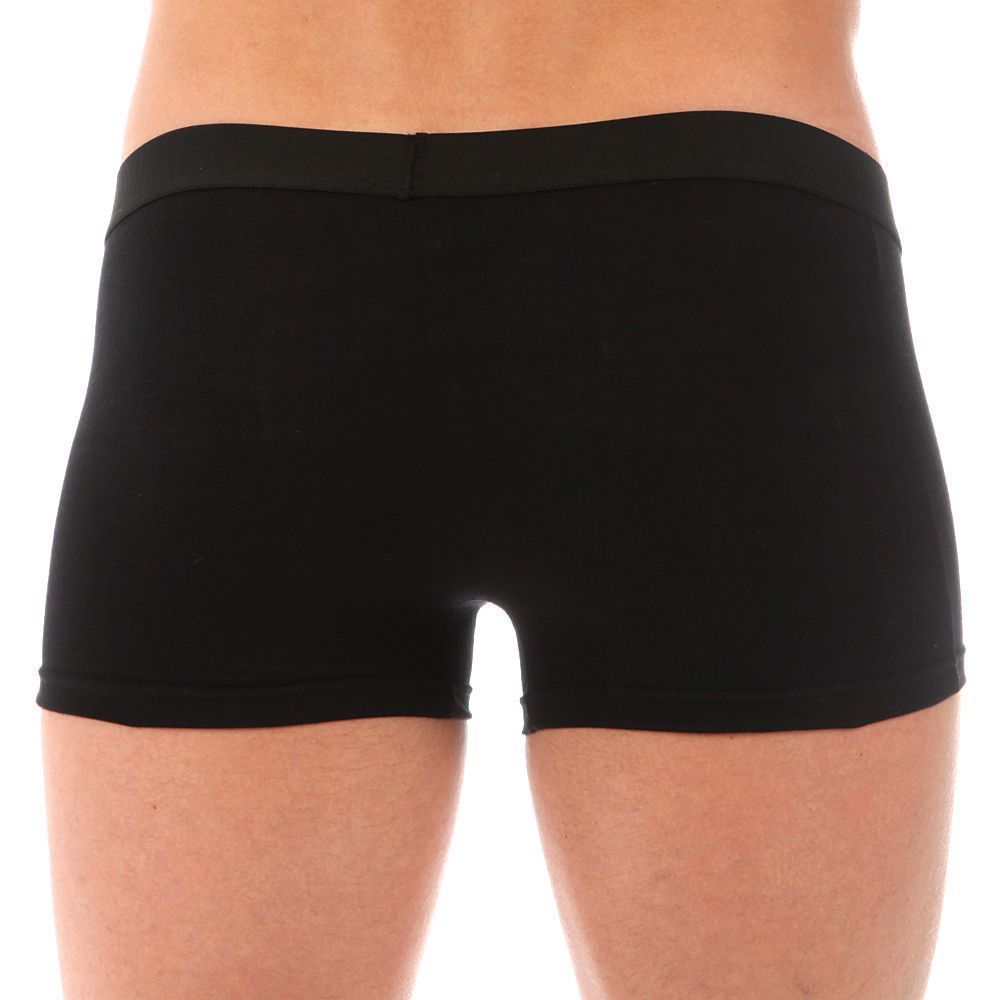 Мужские трусы боксеры черные Romeo Rossi RR6012-2