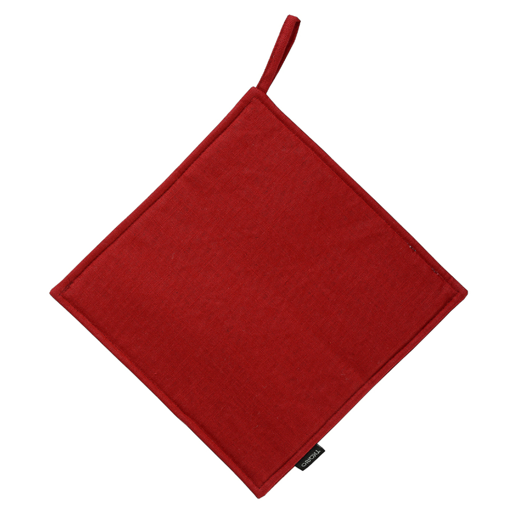 Прихватка 22х22 Tkano Russian North красная