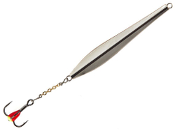 Блесна вертикальная зимняя LUCKY JOHN Double Blade (цепочка, тройник), 60 мм, CS