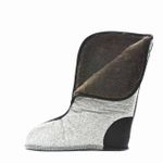 Сапоги с шипами Nordman Quaddro до -50С с защищенной подошвой ТЭП (черные с желтым)