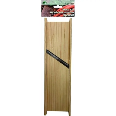 Терка для корейской моркови дерево ЭКОНОМ толщина 1,2 см