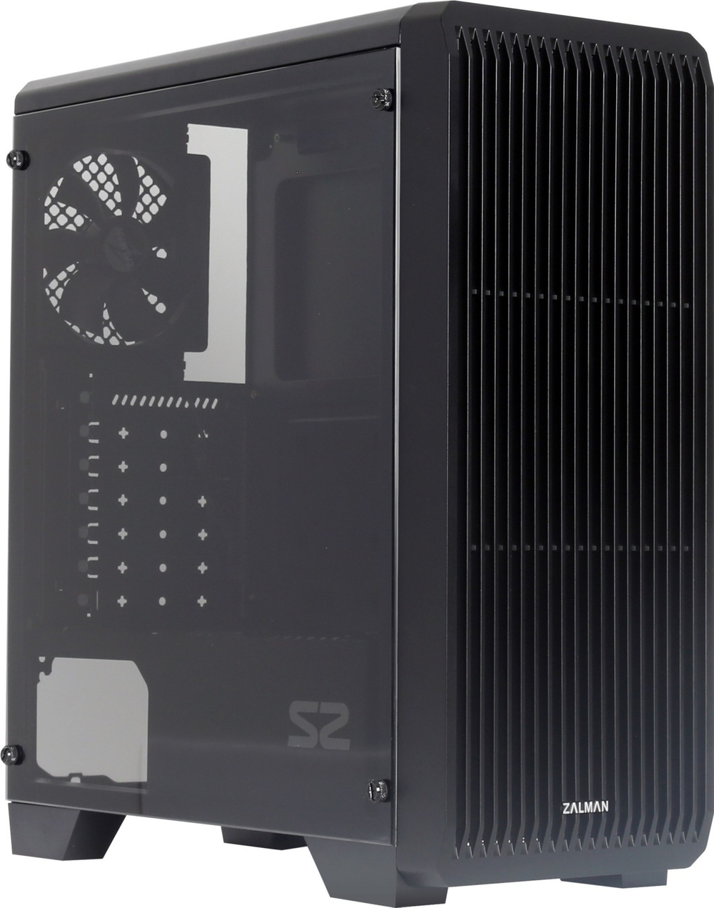 Корпус Zalman S2 TG черный