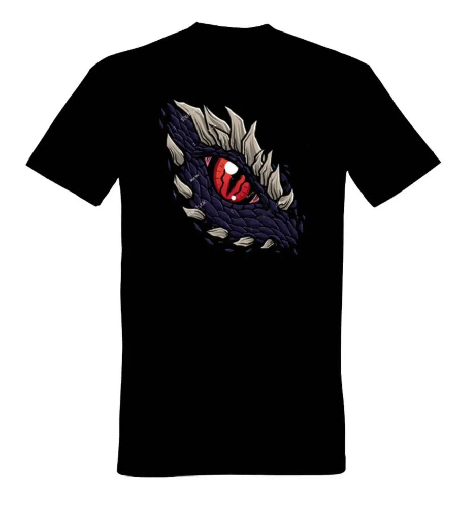 Футболка с принтом «Дракон Моргул», цвет черный, р-р. 46