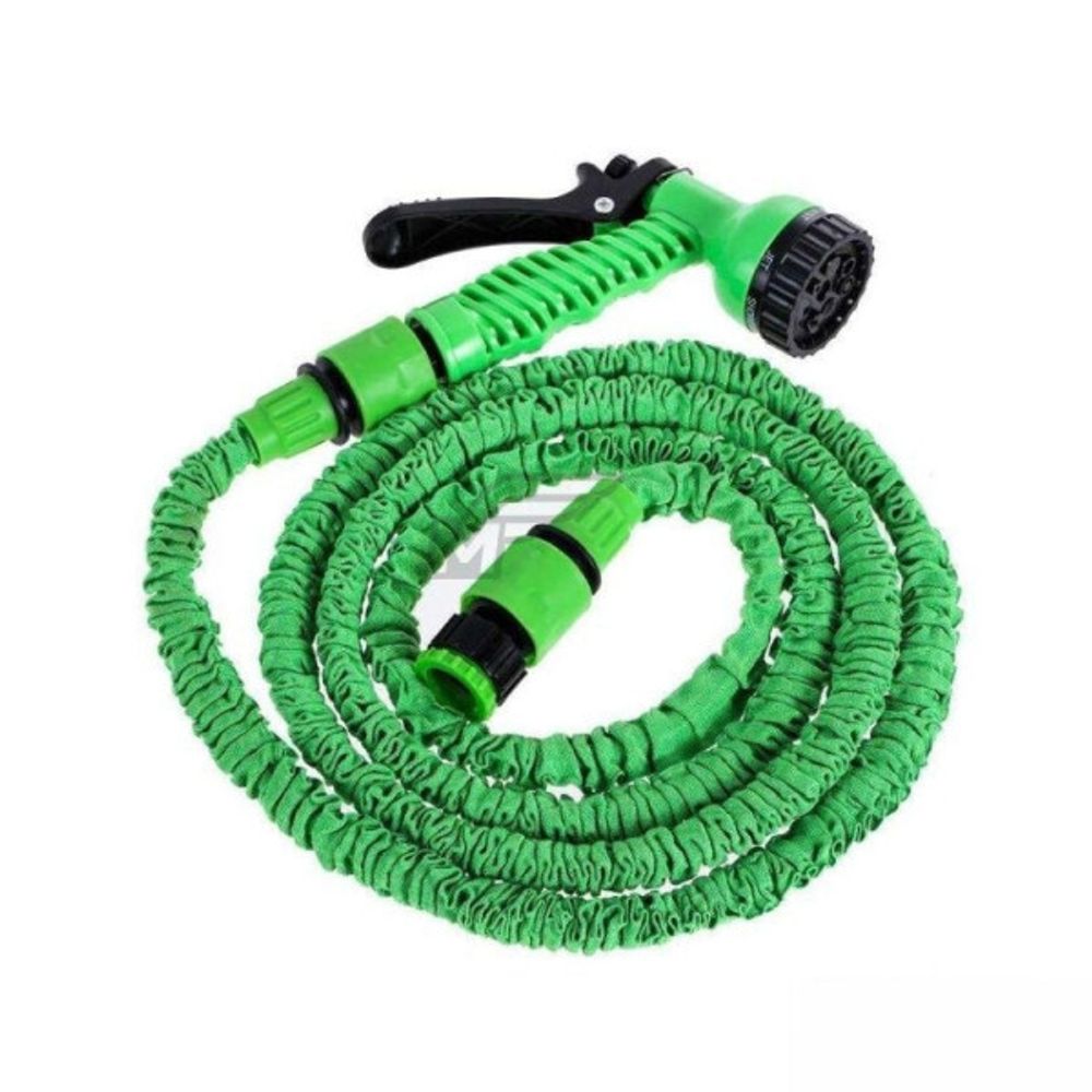 Шланг поливочный растягивающийся пистолет, адаптер, соединитель