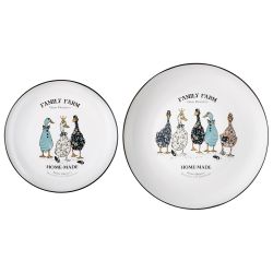 НАБОР ПОСУДЫ ОБЕДЕННЫЙ LEFARD "FAMILY FARM" НА 6 ПЕР. 18 ПР. (КОР=1НАБ.)