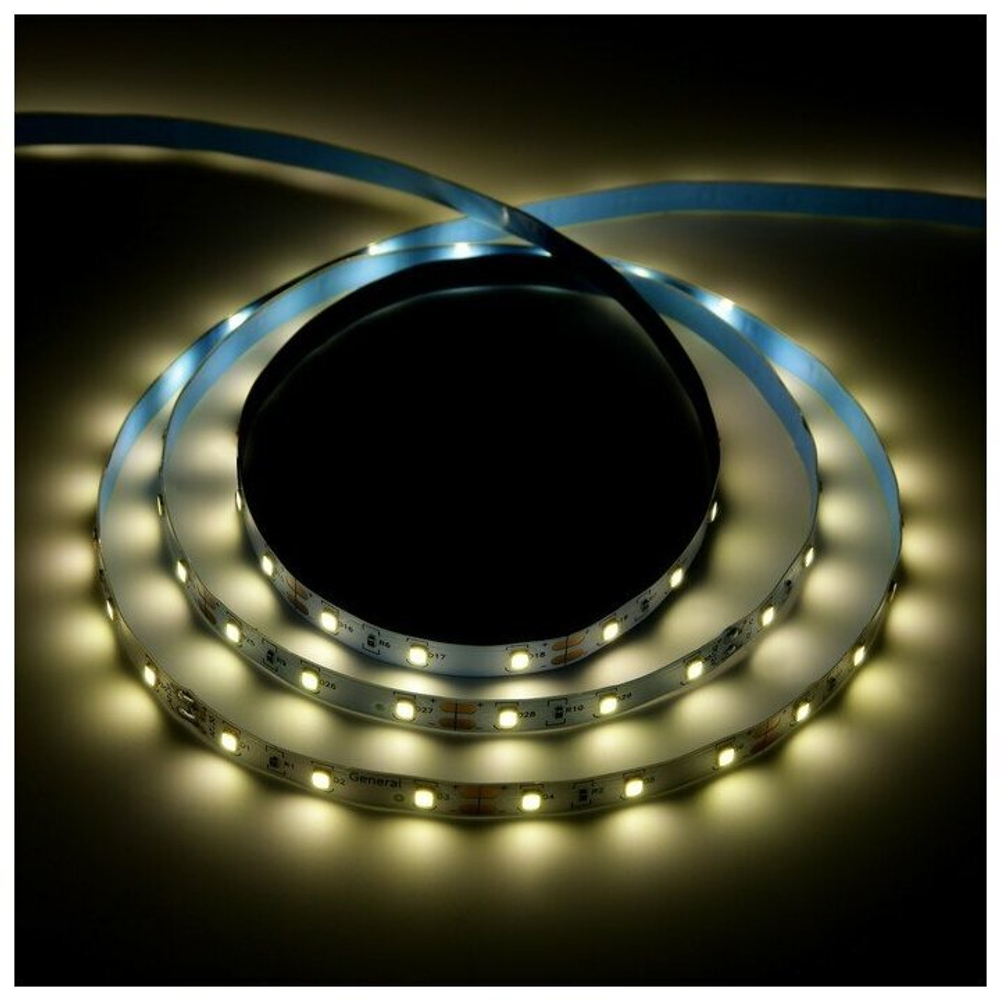 Лента светодиодная GLS-2835-60-4.8-12-IP20-4500к (5м)