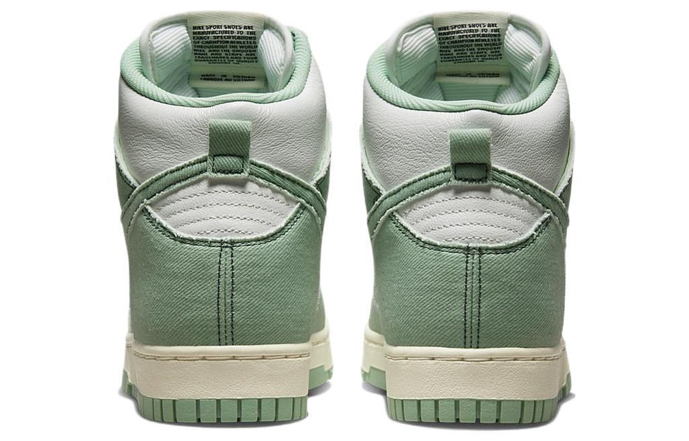 Кроссовки Nike Dunk "Green Denim" (Женская размерная сетка)
