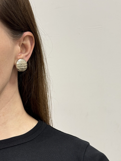 Клипсы Givenchy в серебряном тоне