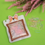 Резинки для волос силиконовые 100шт «Mini miracle - Боня», цвет микс , 11*14,5см