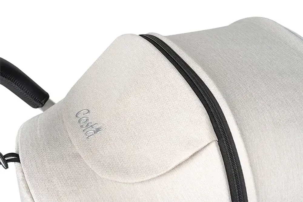 Коляска детская прогулочная COSTA Rio (Beige shine/Блестящий бежевый CR-2)