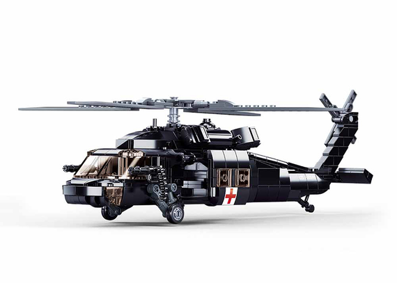 Modelbircks U.S. Army medical helicopter