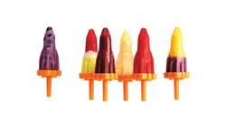 Набор формочек для мороженого на палочке 6шт 75мл Tovolo Ракета оранжевый