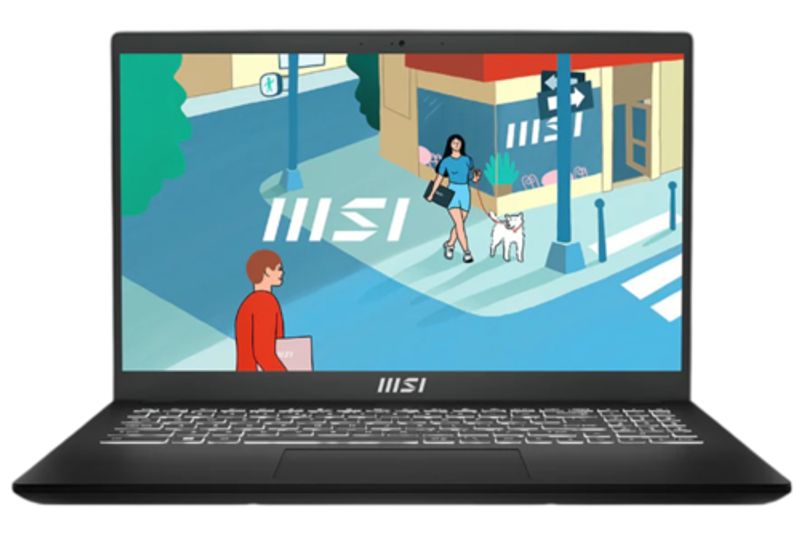 Ноутбук 15.6" MSI Intel Core i7-1355U 1.7 ГГц 16 ГБ DDR4 Intel Iris Xe Graphics Modern 15 F13MG-067R