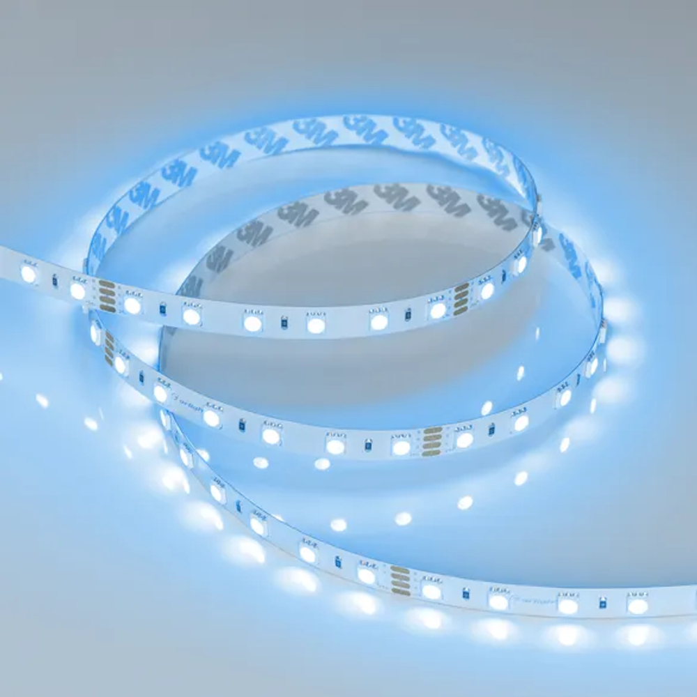 Светодиодная лента RT-B60-10mm 24V RGB (14.4 W/m, IP20, 5060, 5m) (Arlight, Открытый) 010367(2)