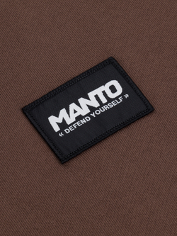 Худи MANTO LABEL 25 OVERSIZE - Коричневое