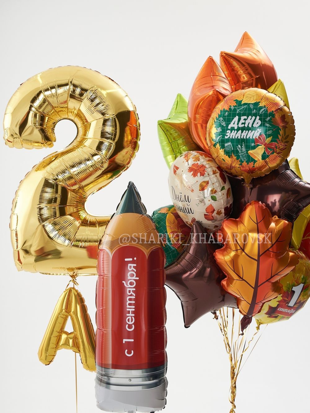 Воздушные шары на 1 сентября №1/62 