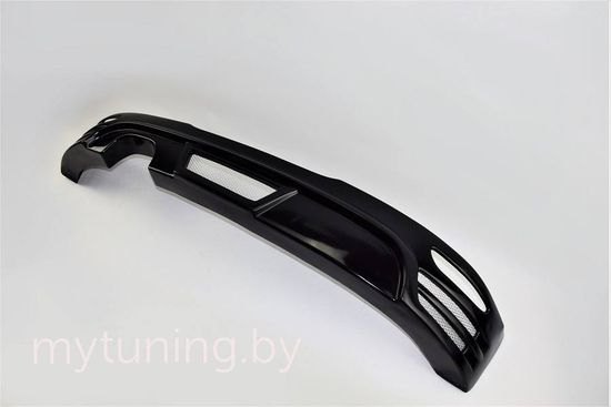 Диффузор заднего бампера V.4 для VW Golf 6 2008-2015