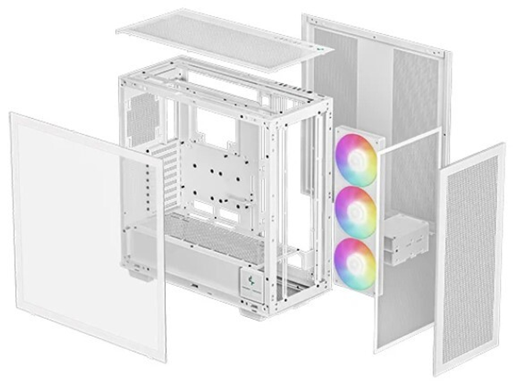 Корпус eATX Deepcool MORPHEUS WH
