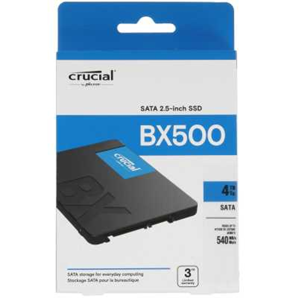 SSD диск Crucial BX500 4Tb CT4000BX500SSD1