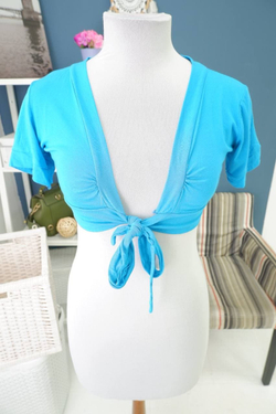 Болеро из вискозы бирюзовое 46 размер, новое
