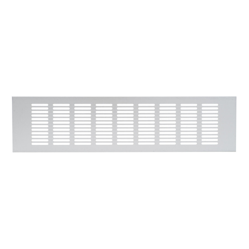 Вентиляционная решетка Благовест 120x500, серебро