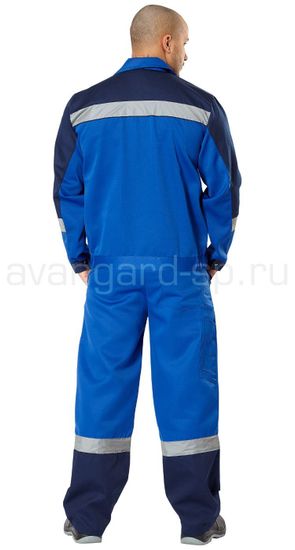 Костюм "Спец" полукомбинезон (василек/синий)