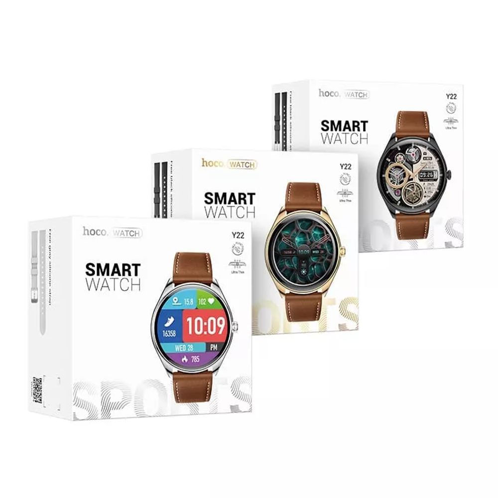 Смарт часы HOCO Y22 AMOLED Smart sports watch(call version)