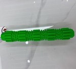 Игрушка рельефная для средних и крупных пород собак «Палочка», цвет зеленый, 22,7*3,5см