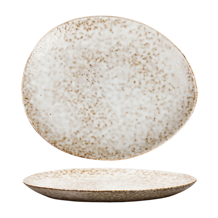 Тарелка 28,5 см, "Brown Spider Silk" /  "Stockholm"  P.L. Proff Cuisine