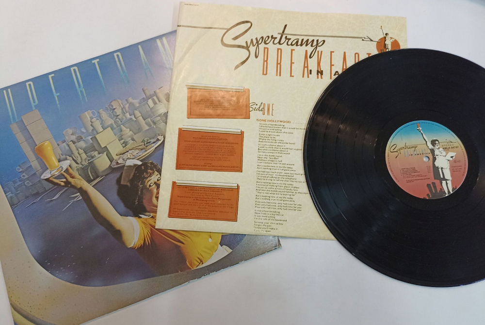 Винтажная виниловая пластинка LP Supertramp Breakfast In America (Holland 1979)