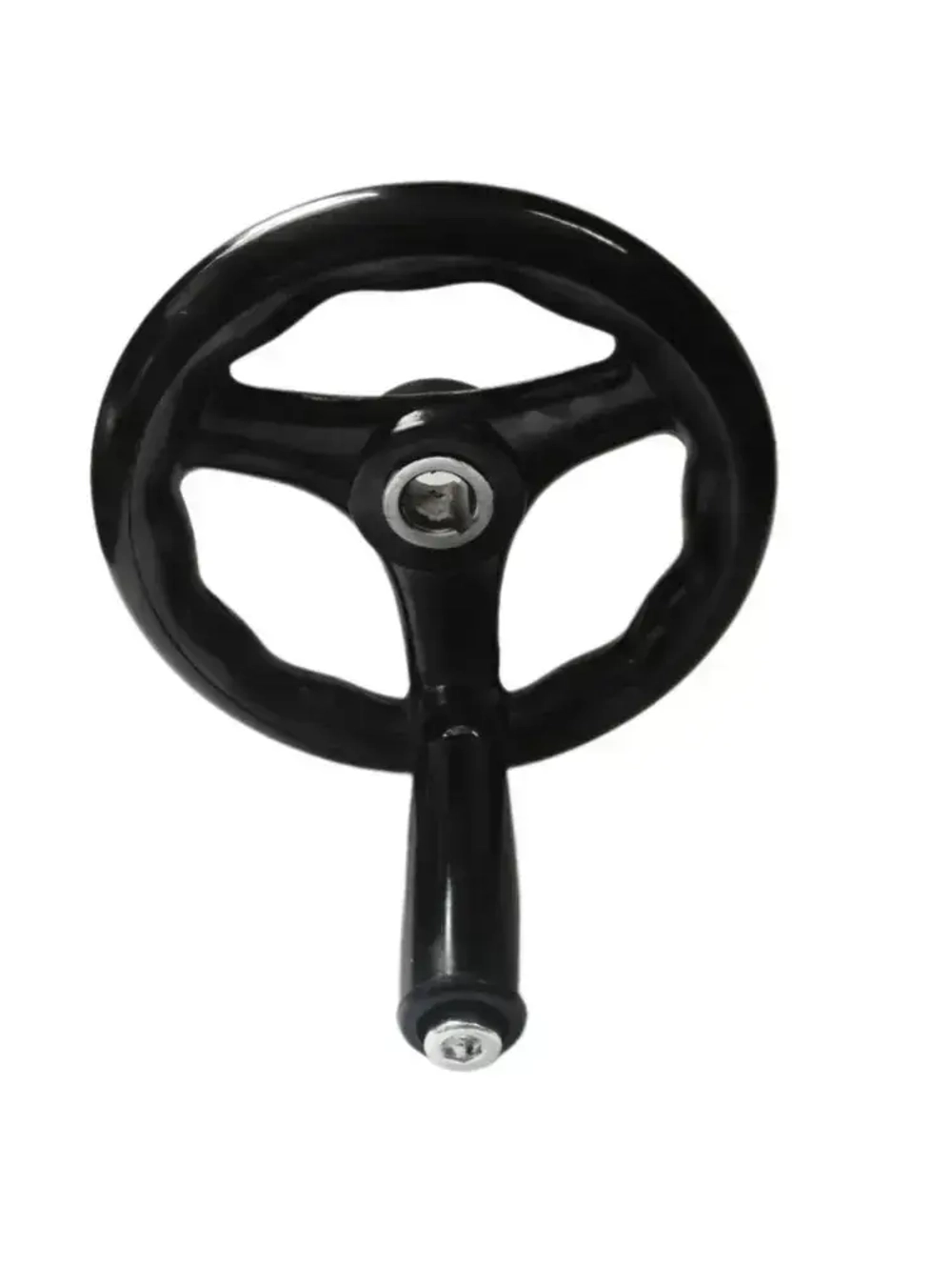 Маховик бакелитовый UnitMC с ручкой 100301.3 125х12