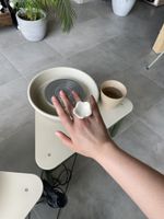 Кольцо Цветок, керамика