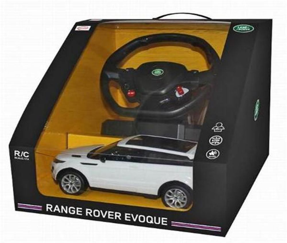 Купить Машина на радиоуправлении  Range Rover Evoque с рулём.