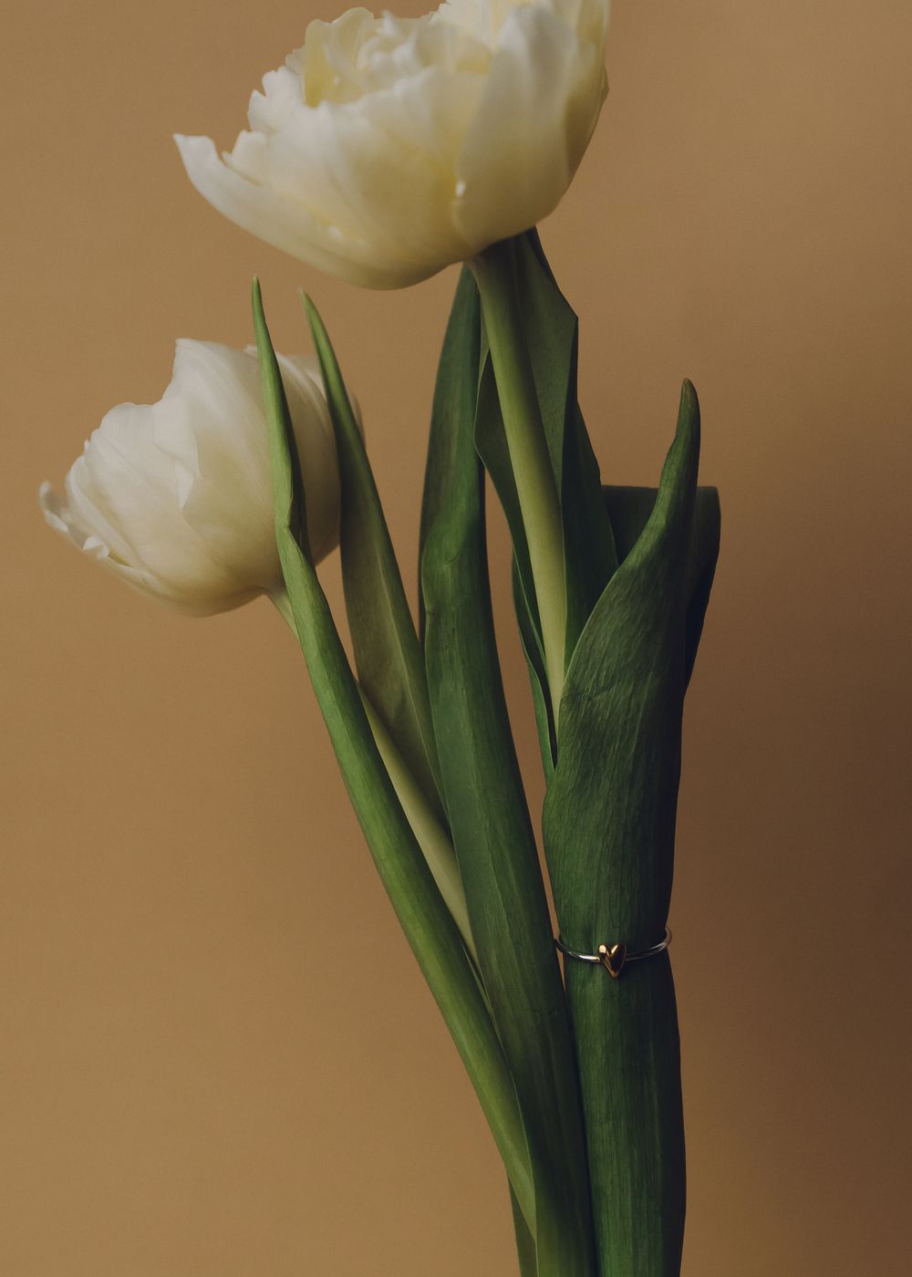 Кольцо Love in биколор