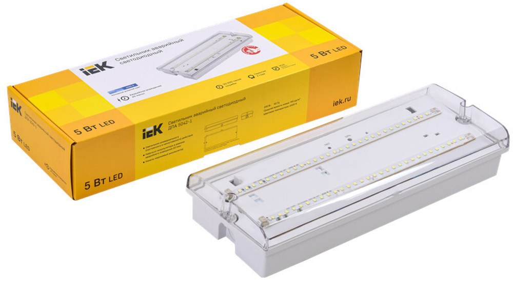 Светильник аварийного освещения IEK LDPA0-5042-1-65-K01