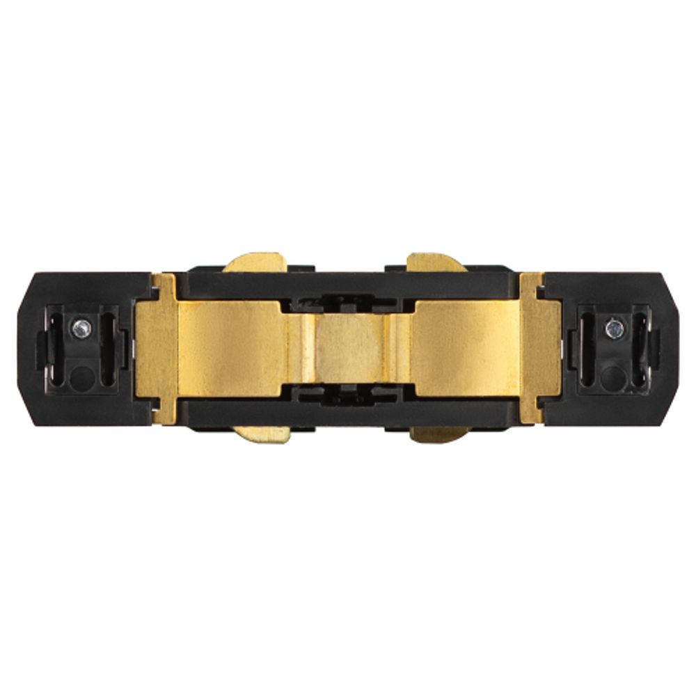 Коннектор питания ЭРА STR-30-B-CN-I для трехфазного шинопровода прямой черный | Трехфазный шинопровод и аксессуары