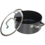 Кастрюля «ENERGY» 3,3 л, стеклянная крышка