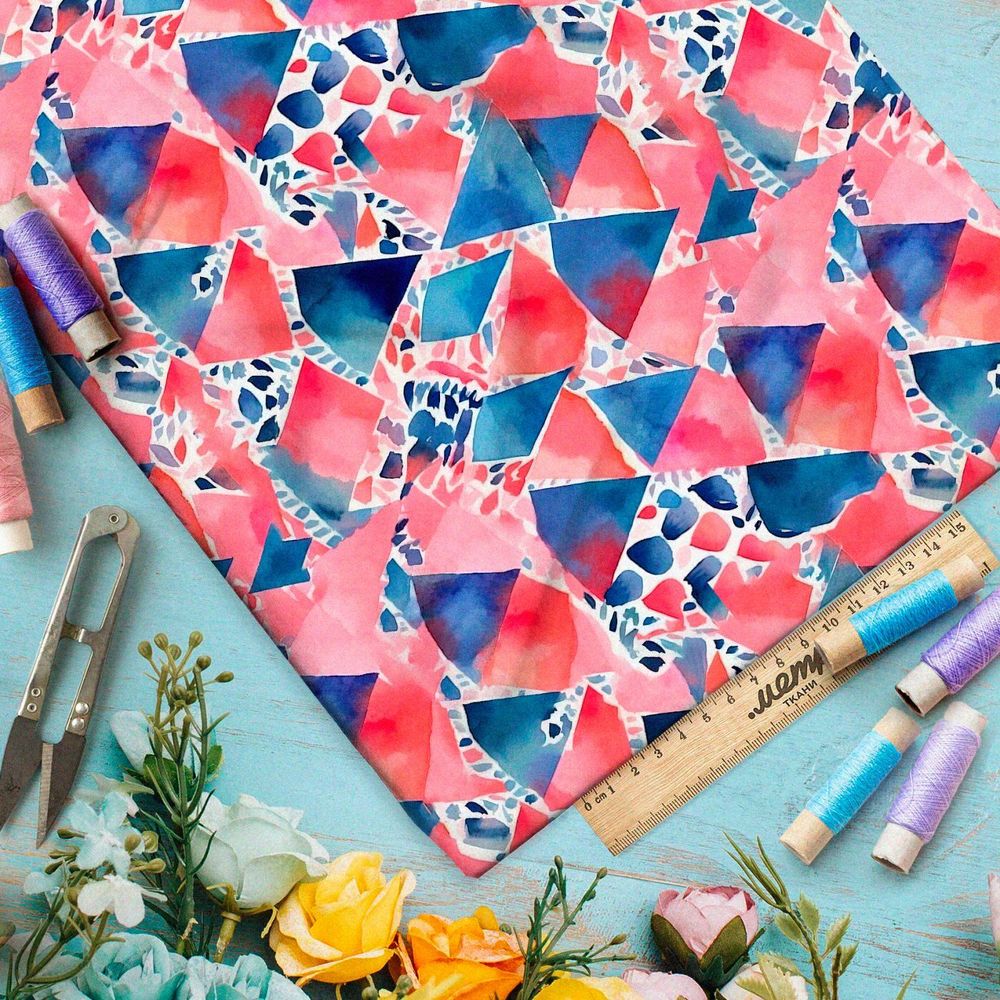 Ткань премиум бифлекс туманные вспышки