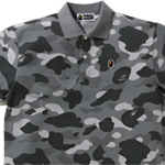 A Bathing Ape Bathing Ape Head Series Polo Shirt