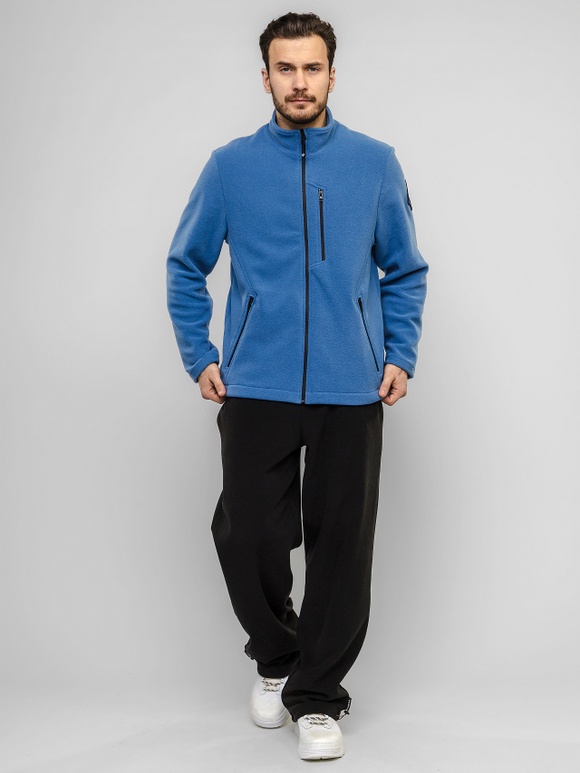 Кофта "НОХО" флисовая мужская, цвет "Полуночная синева"