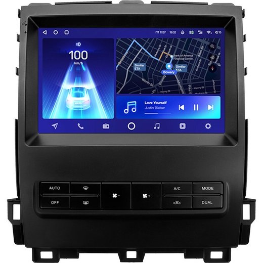 Магнитола для Lexus GX470 J120, Toyota Land Cruiser Prado 120 (климат управляется с экрана ГУ) - Teyes CC3-2K QLed Android 10, ТОП процессор, SIM-слот, CarPlay
