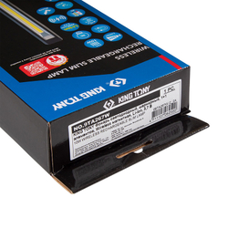 KING TONY (9TA267W) Фонарь светодиодный, шарнирный, Li-Ion, 500 люмен