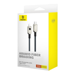 USB-C - Lightning Кабель Baseus Unbreakable Charging+Data 20W 2m - Stellar White